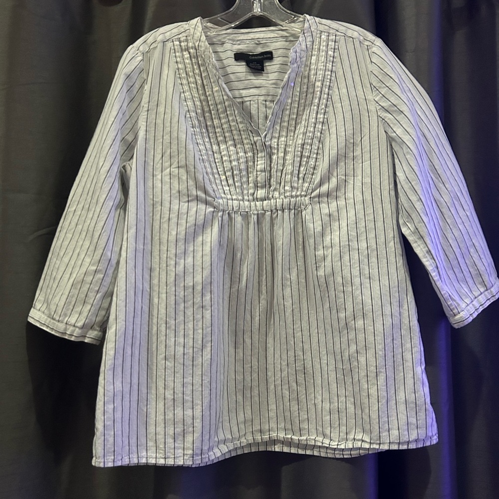Calvin Klein blouse large